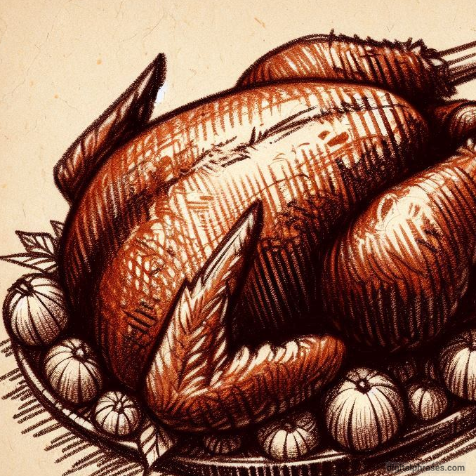 55 Thanksgiving Turkey Drawing Ideas