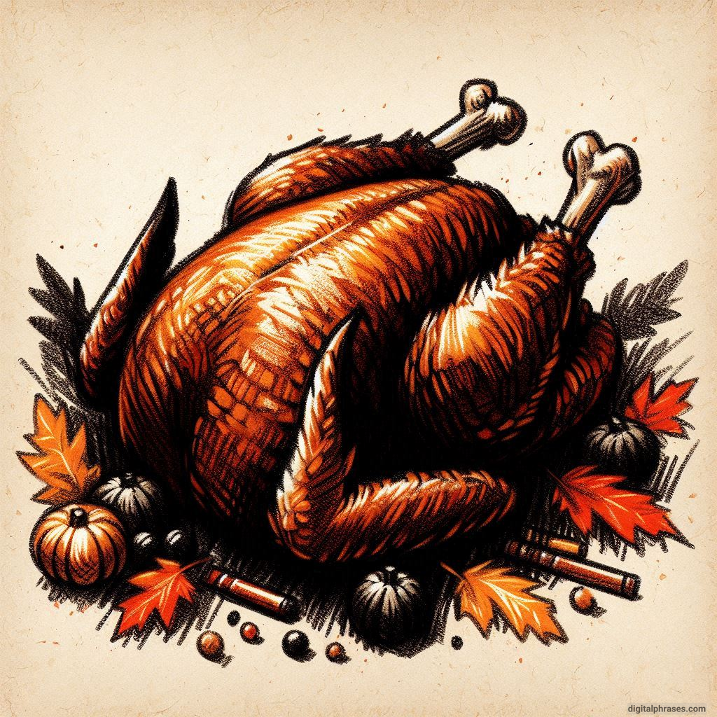 55 Thanksgiving Turkey Drawing Ideas