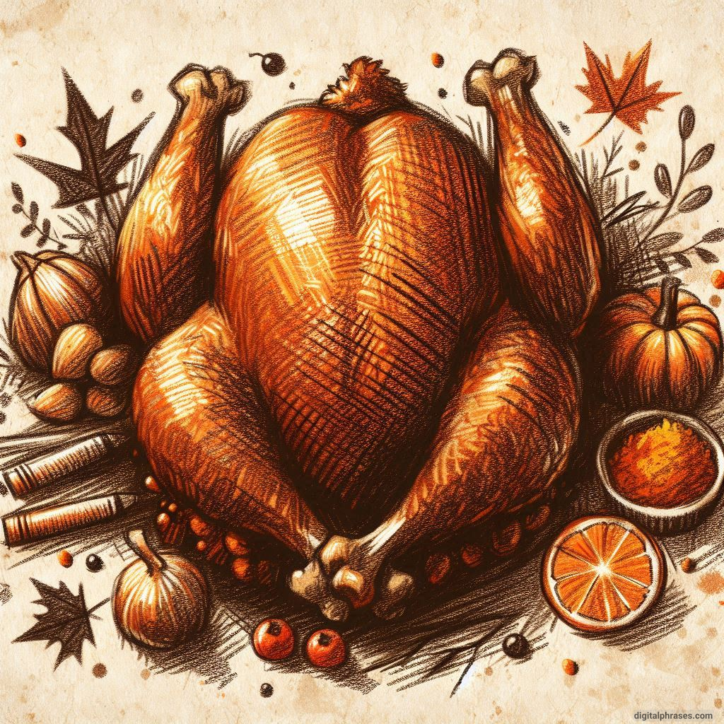 55 Thanksgiving Turkey Drawing Ideas