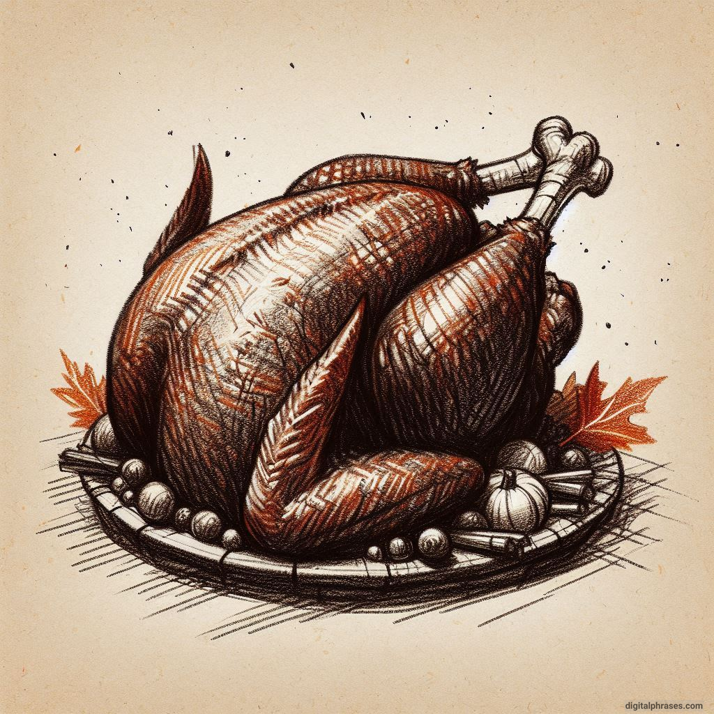 55 Thanksgiving Turkey Drawing Ideas