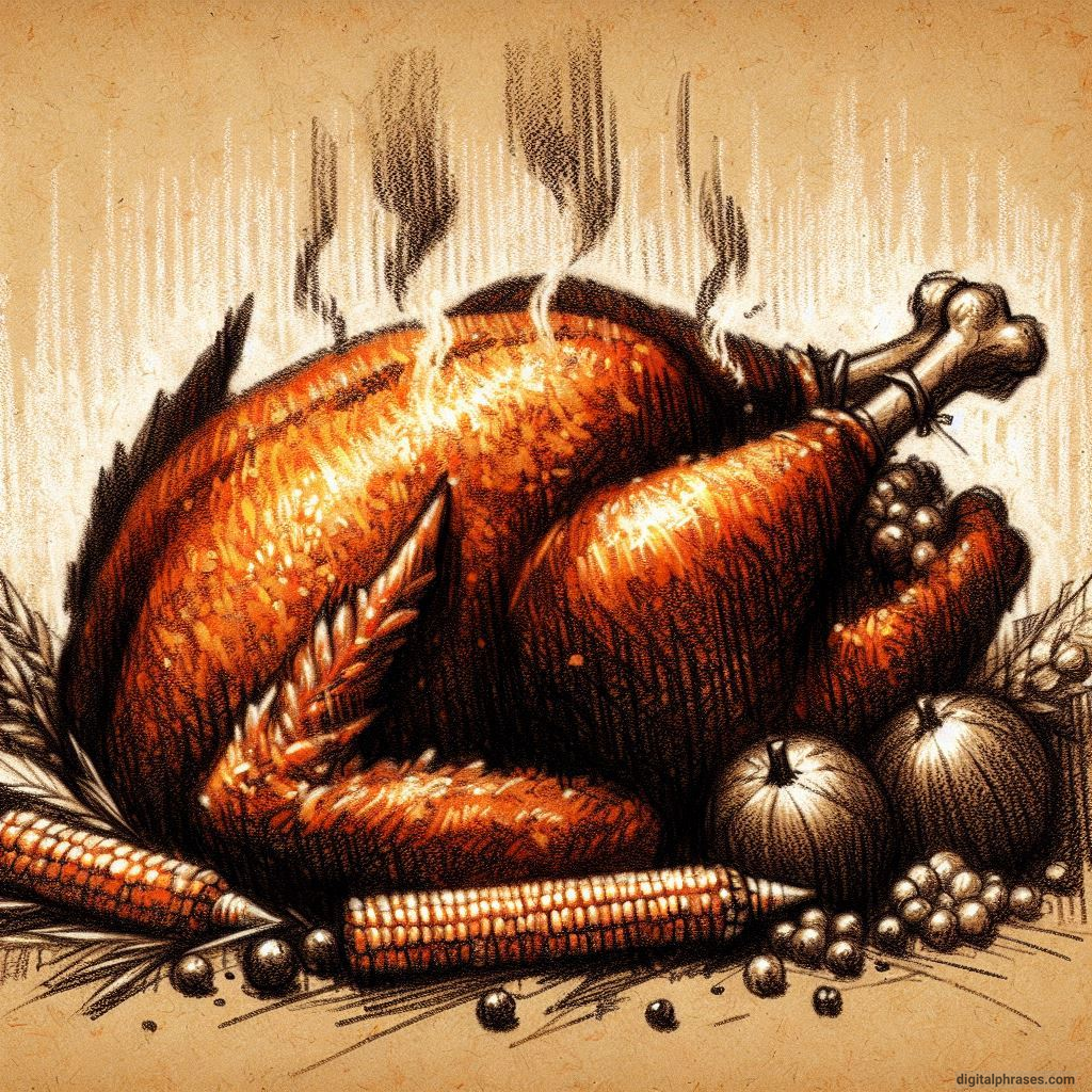 55 Thanksgiving Turkey Drawing Ideas