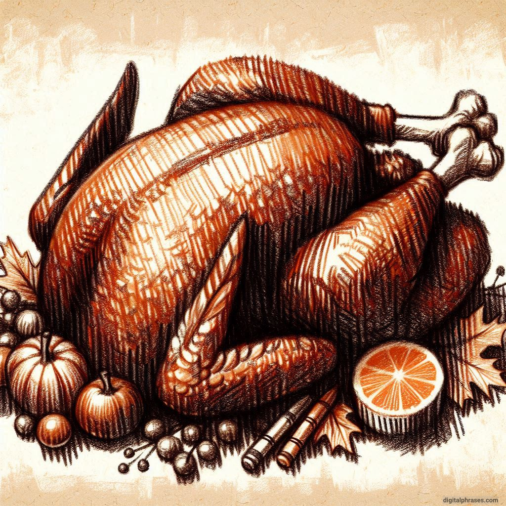 55 Thanksgiving Turkey Drawing Ideas