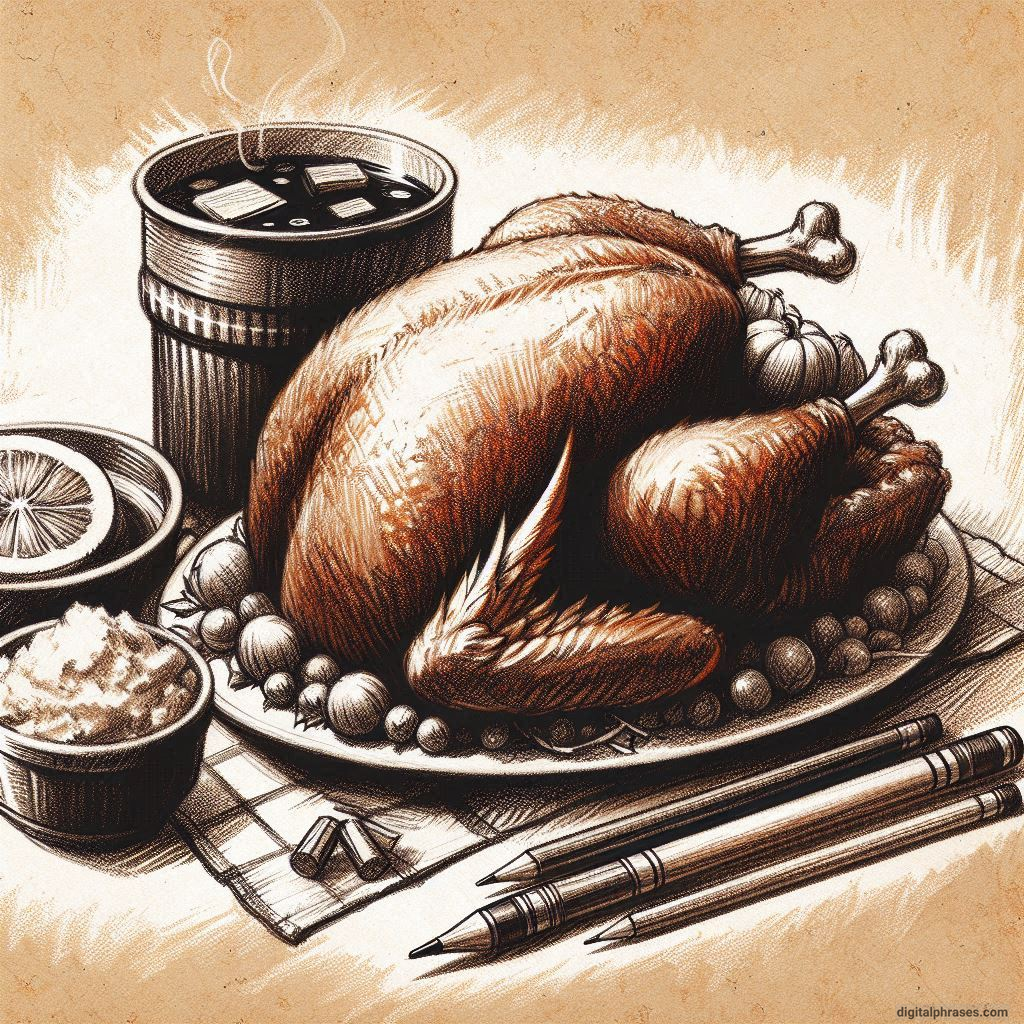 55 Thanksgiving Turkey Drawing Ideas