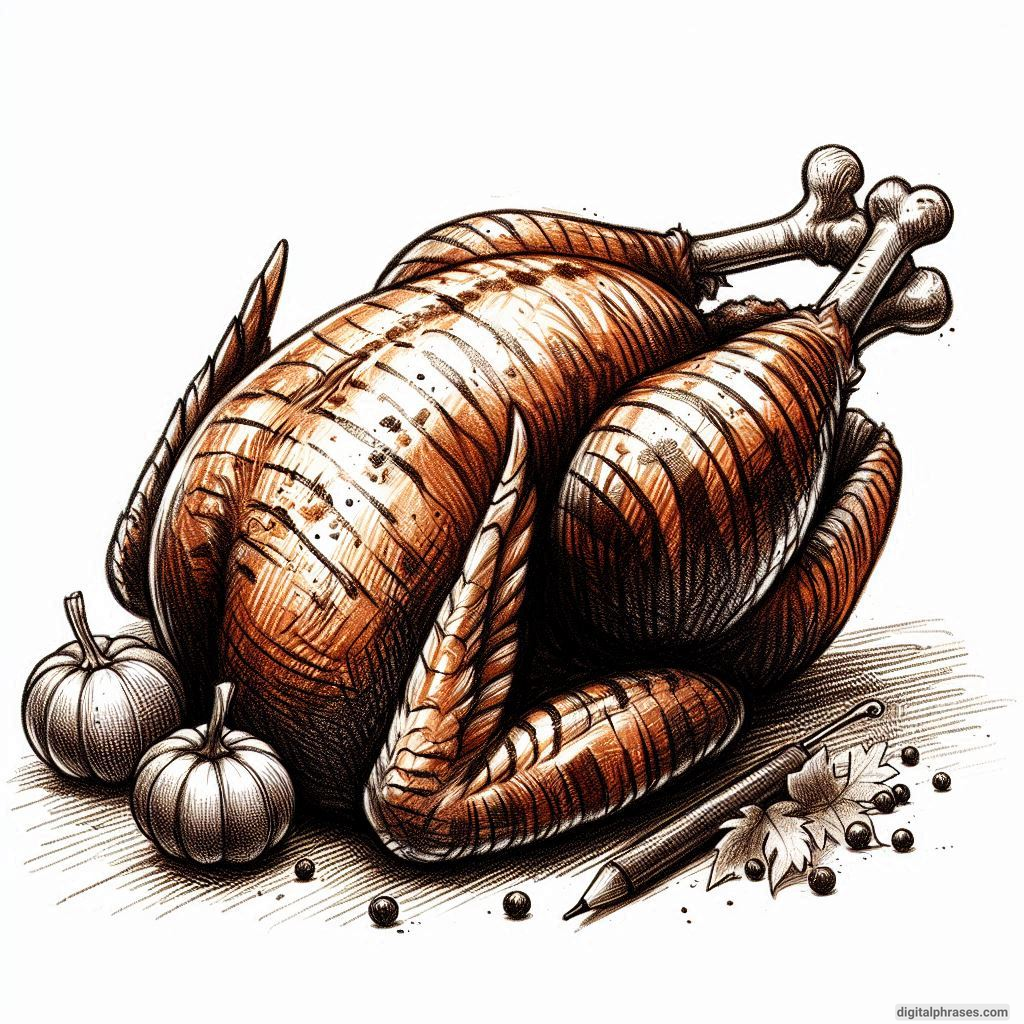 55 Thanksgiving Turkey Drawing Ideas