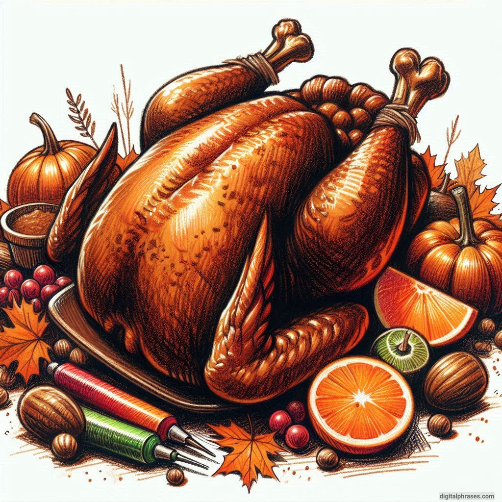 55 Thanksgiving Turkey Drawing Ideas