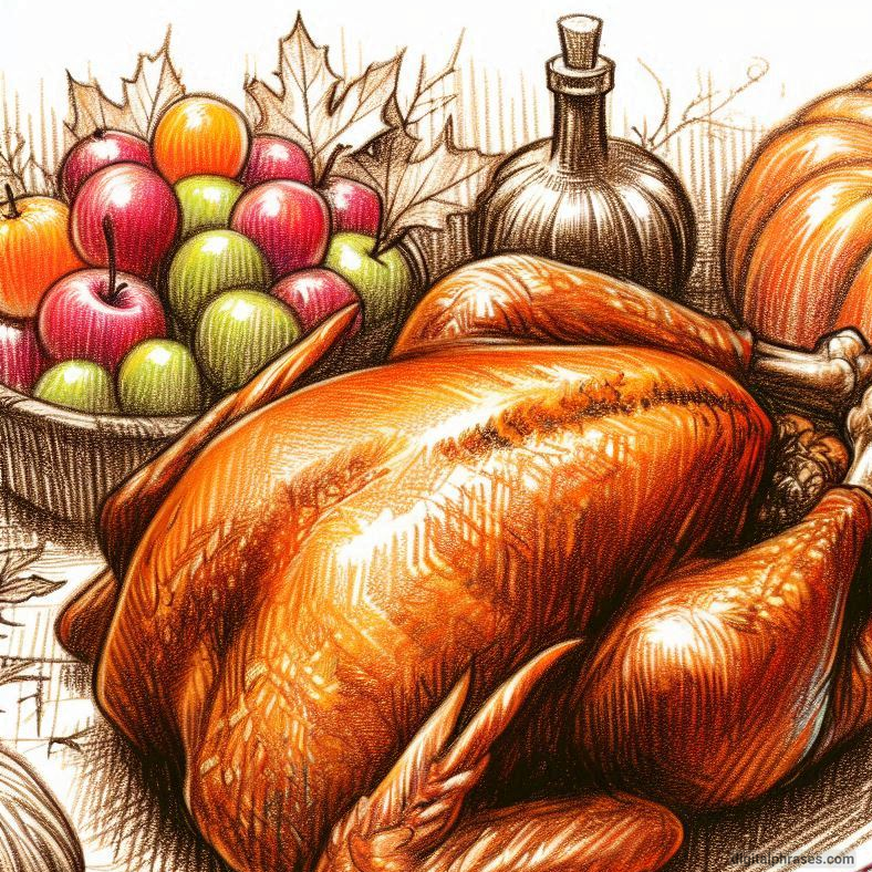 55 Thanksgiving Turkey Drawing Ideas