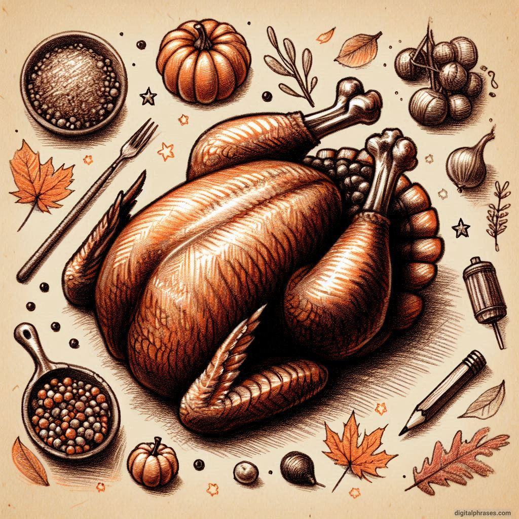 55 Thanksgiving Turkey Drawing Ideas