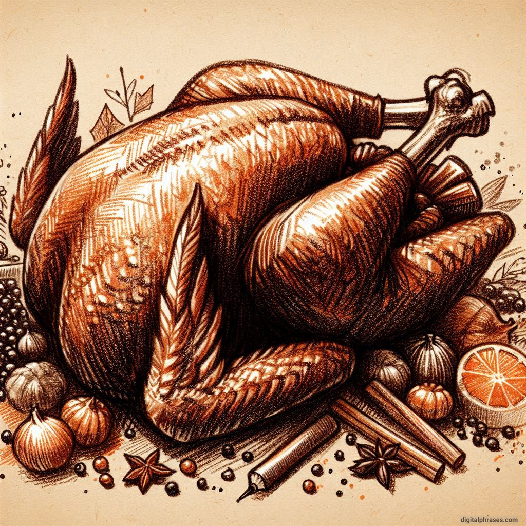 55 Thanksgiving Turkey Drawing Ideas