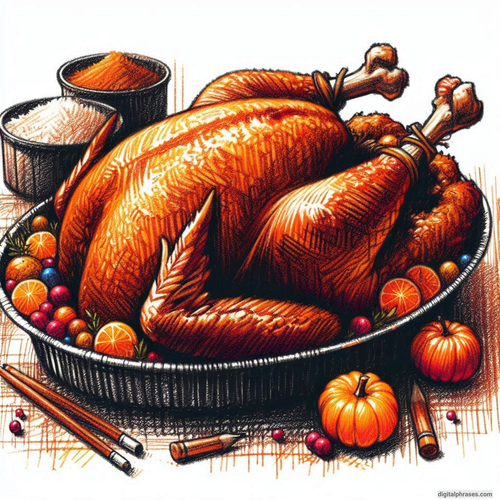 55 Thanksgiving Turkey Drawing Ideas