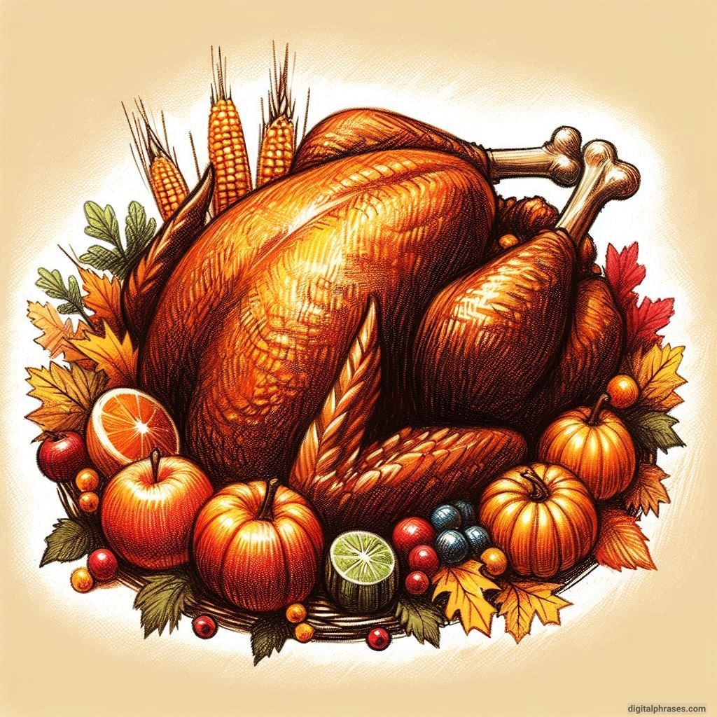 55 Thanksgiving Turkey Drawing Ideas