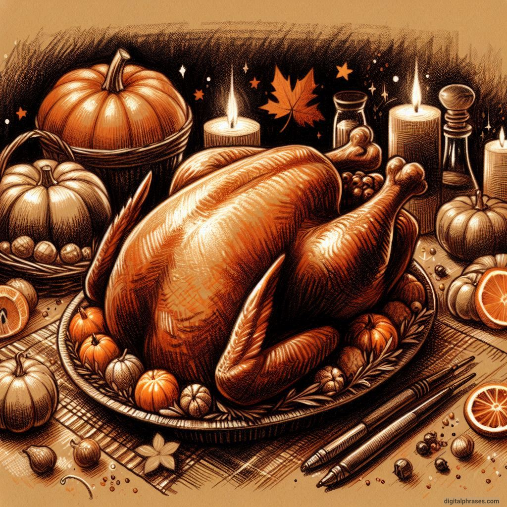 55 Thanksgiving Turkey Drawing Ideas