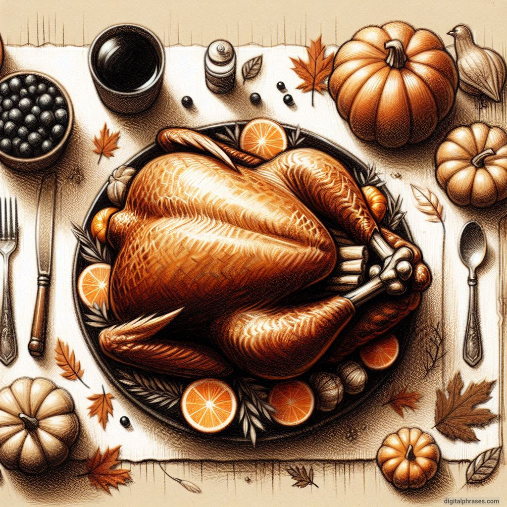 55 Thanksgiving Turkey Drawing Ideas