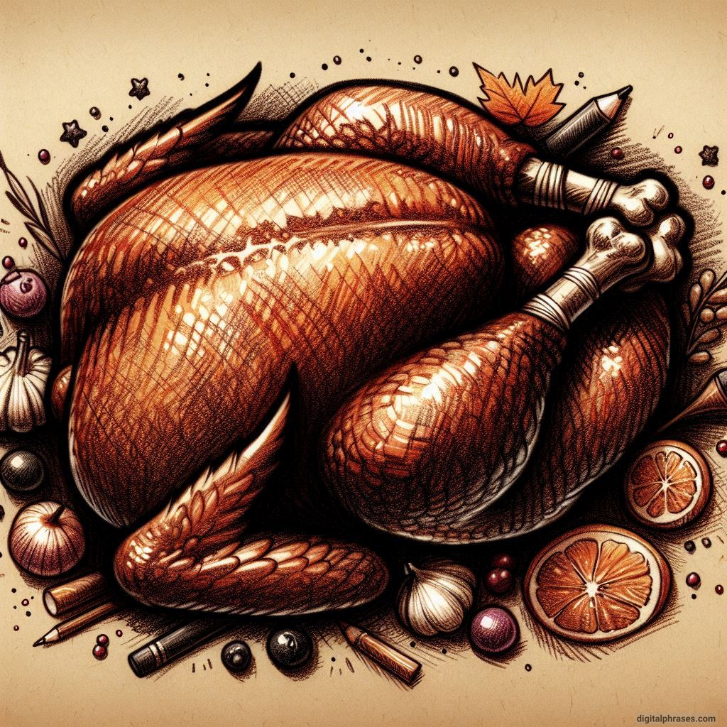 55 Thanksgiving Turkey Drawing Ideas