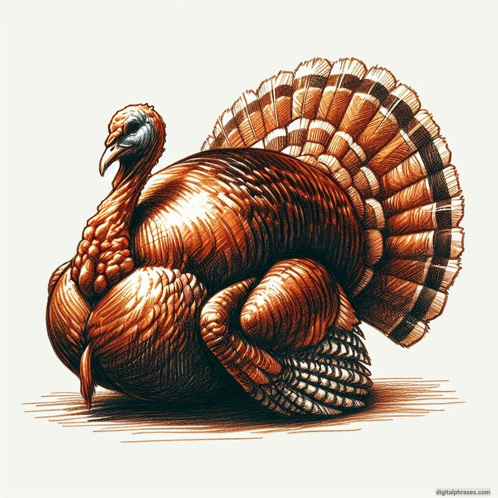 55 Thanksgiving Turkey Drawing Ideas