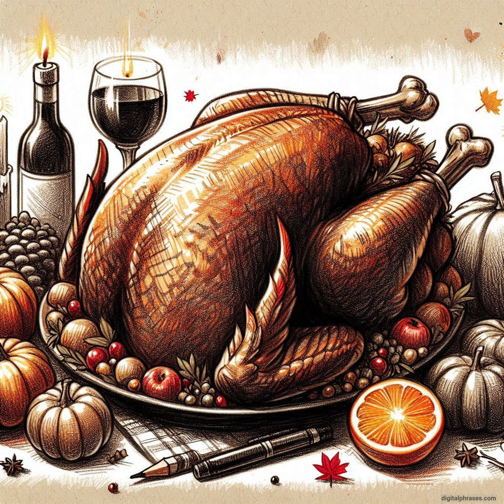 55 Thanksgiving Turkey Drawing Ideas