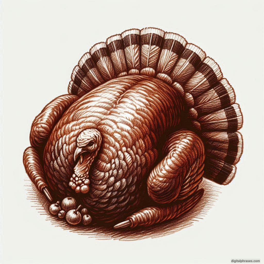 55 Thanksgiving Turkey Drawing Ideas