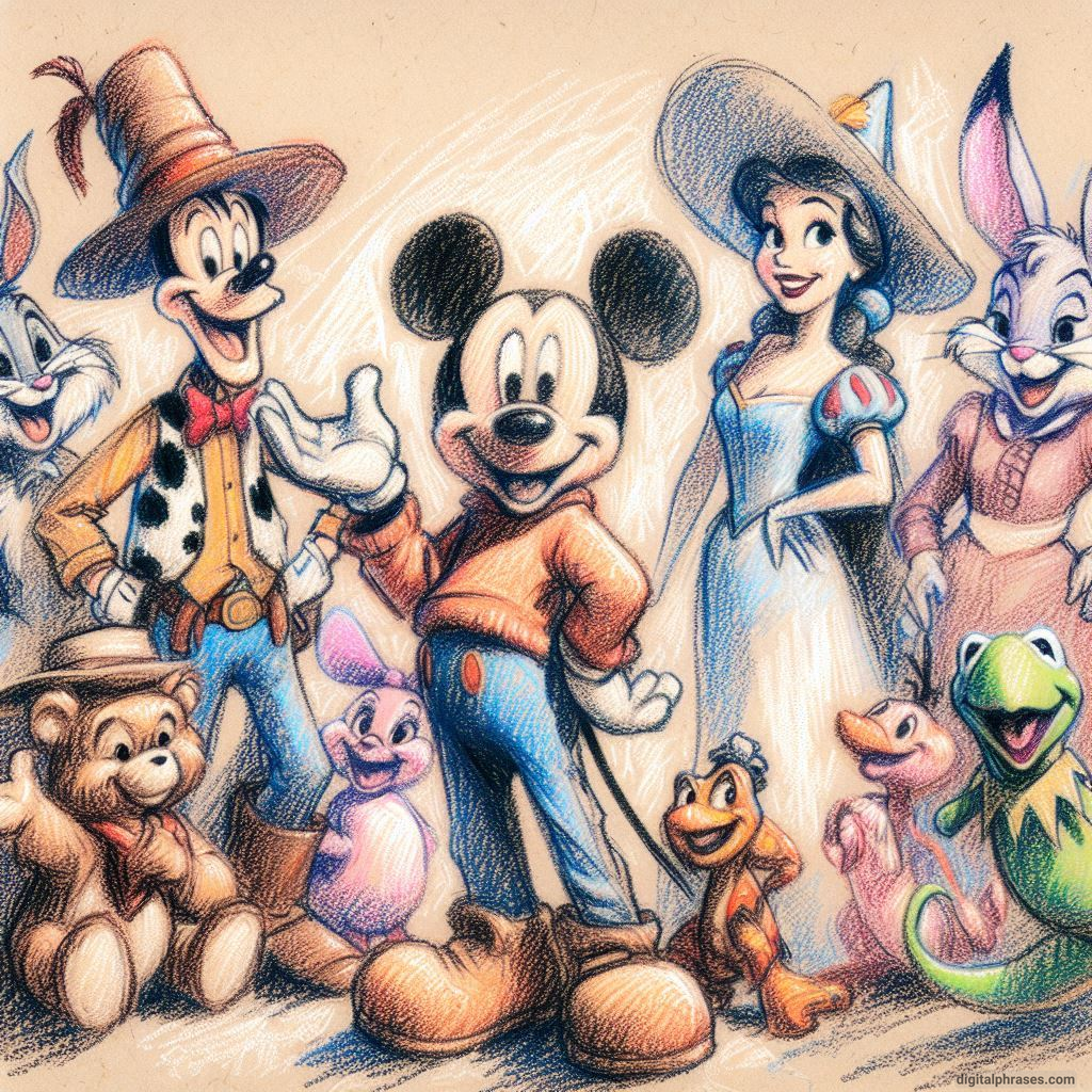100 Disney-Inspired Drawing Ideas 100 Disney-Inspired Drawing Ideas