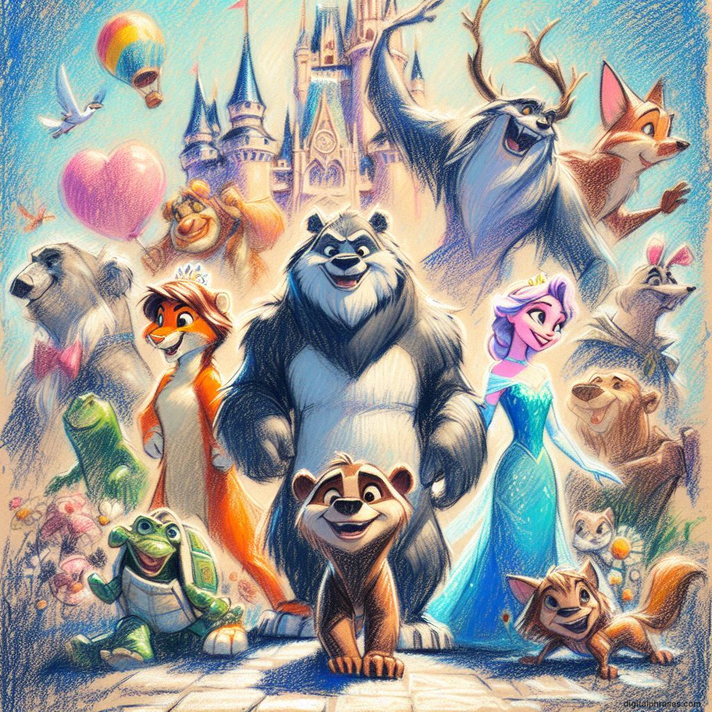 100 Disney-Inspired Drawing Ideas 100 Disney-Inspired Drawing Ideas