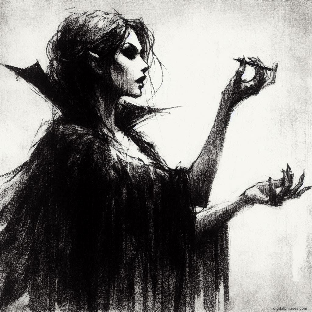 65 Female Vampire Drawing Ideas