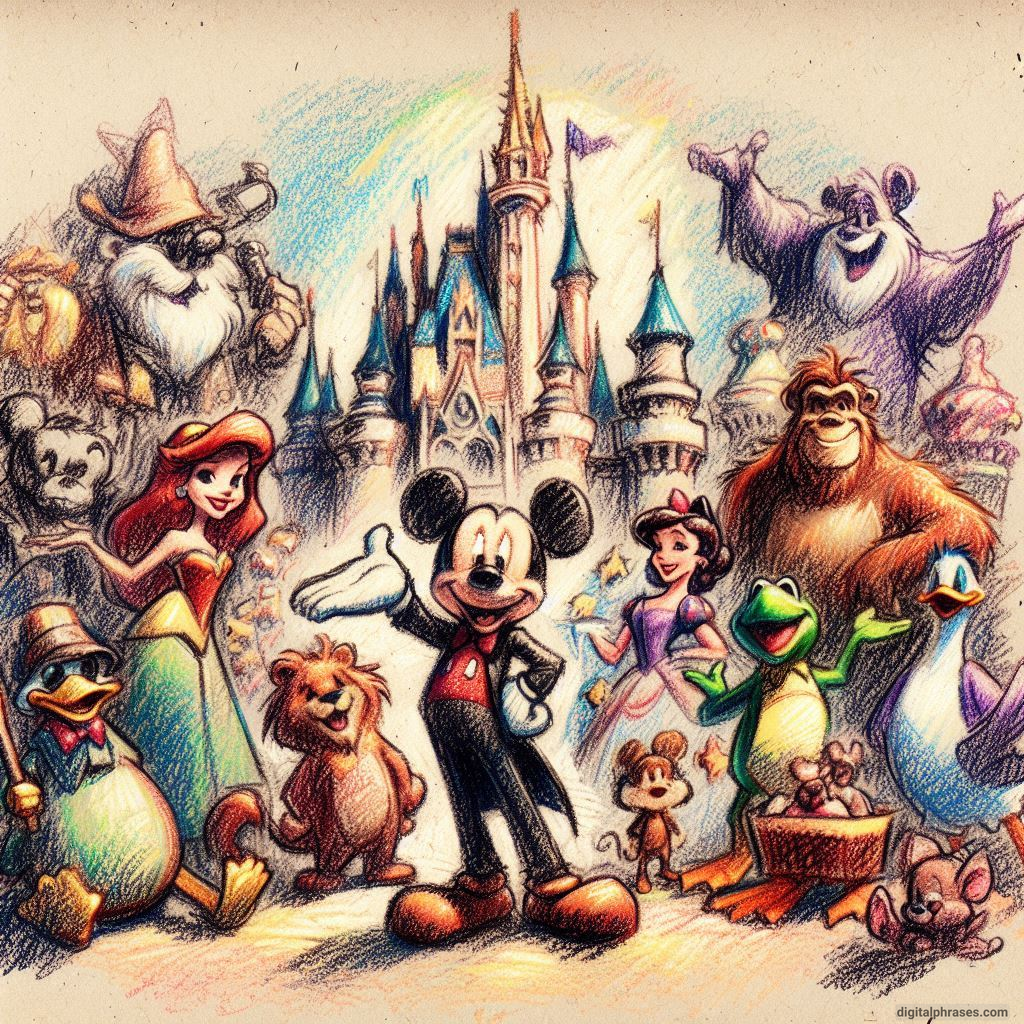 100 Disney-Inspired Drawing Ideas 100 Disney-Inspired Drawing Ideas