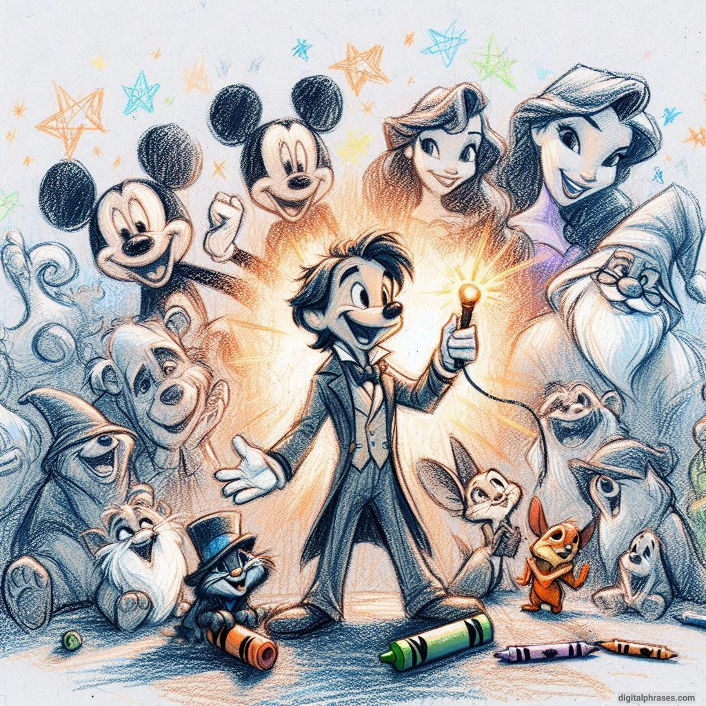 100 Disney-Inspired Drawing Ideas