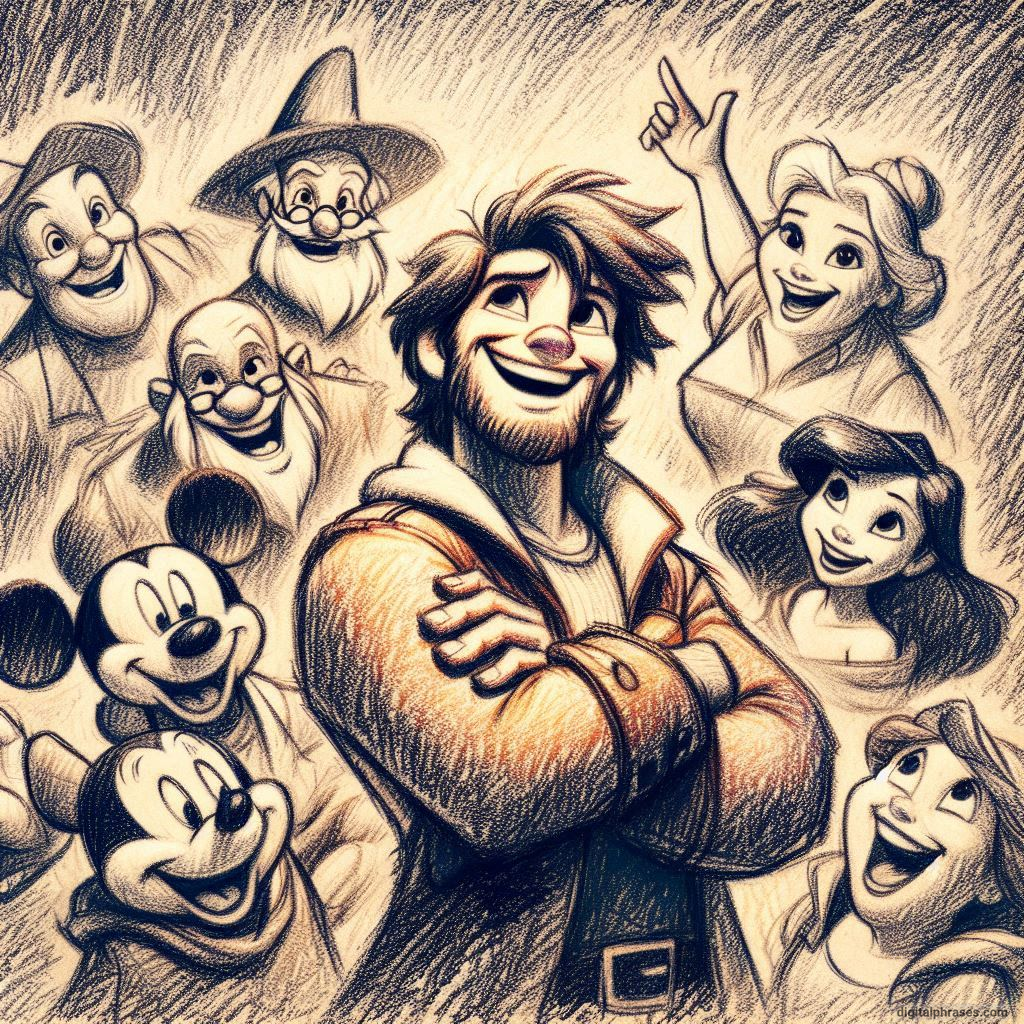 100 Disney-Inspired Drawing Ideas