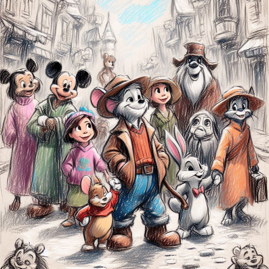 100 Disney-Inspired Drawing Ideas 100 Disney-Inspired Drawing Ideas