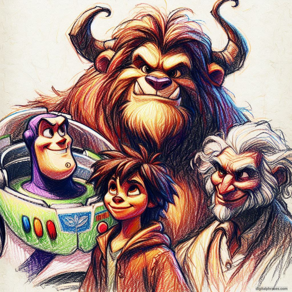 100 Disney-Inspired Drawing Ideas 100 Disney-Inspired Drawing Ideas