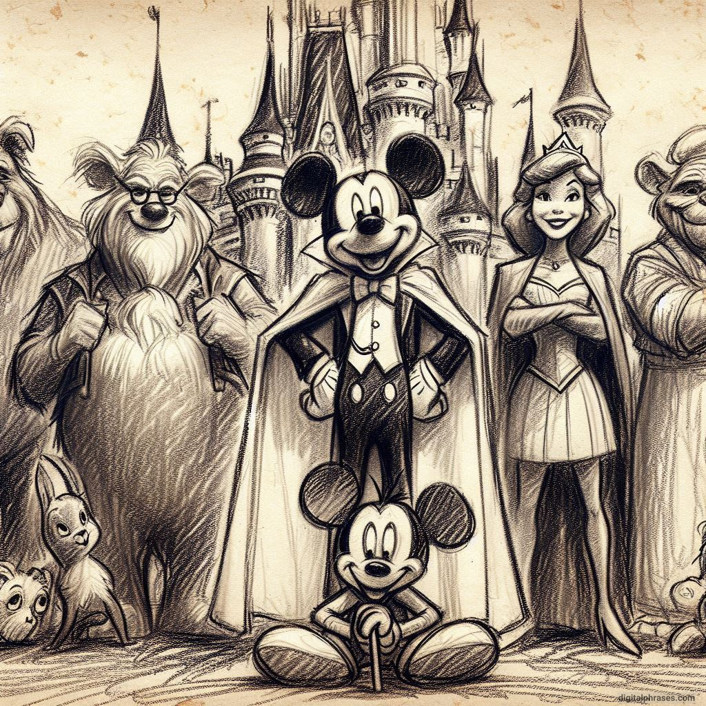 100 Disney-Inspired Drawing Ideas 100 Disney-Inspired Drawing Ideas
