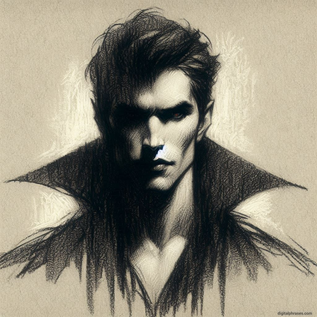 54 Male Vampire Drawing Ideas