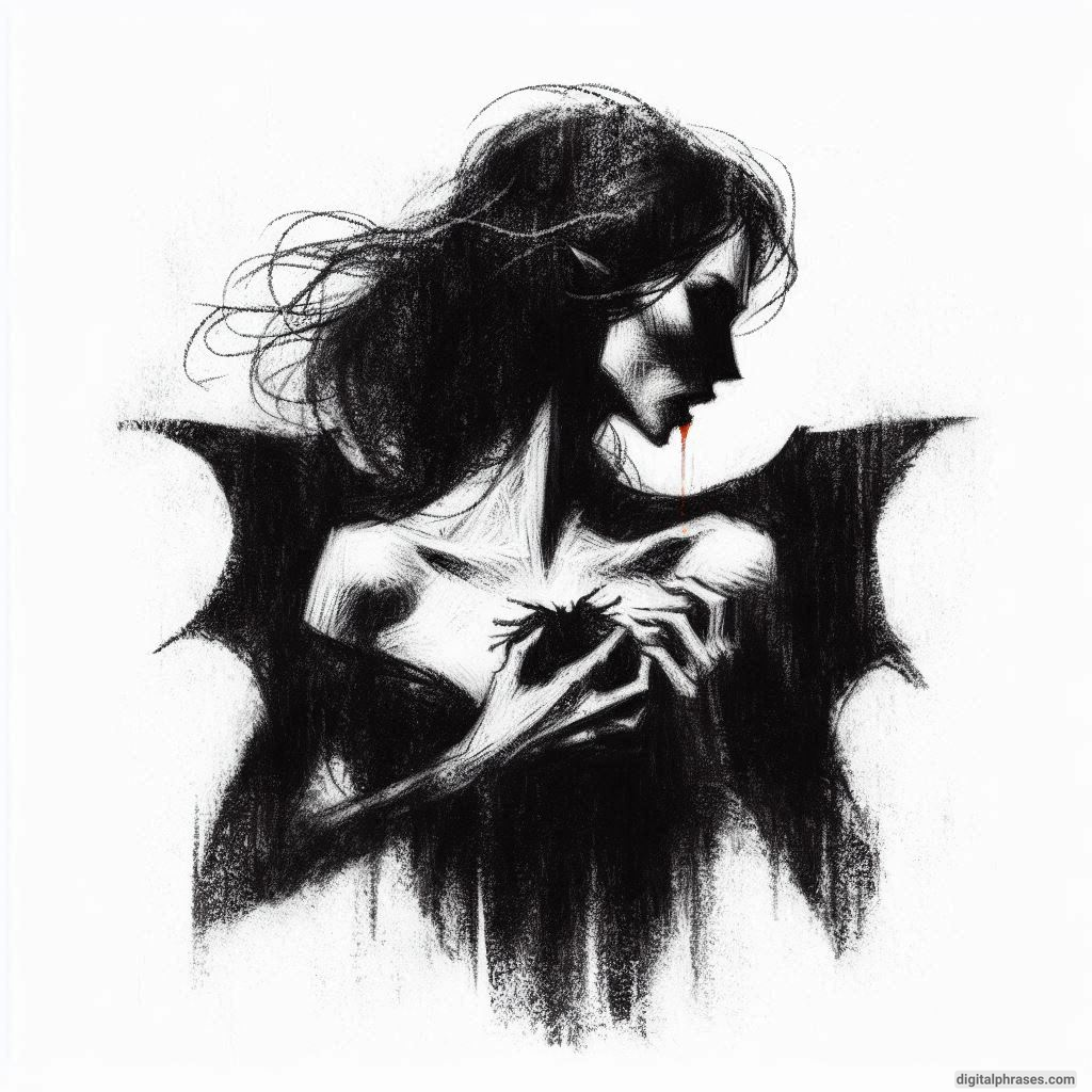 65 Female Vampire Drawing Ideas