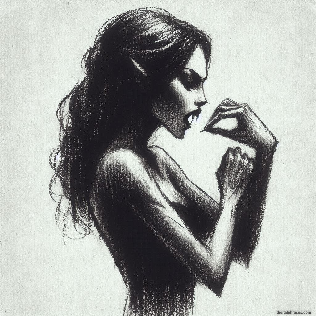 65 Female Vampire Drawing Ideas