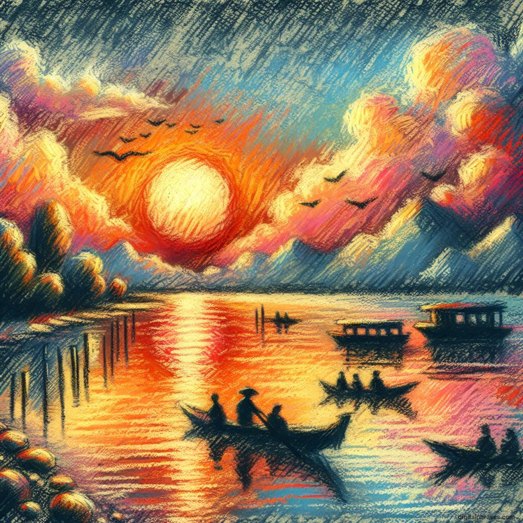 120 Sunset Drawing Ideas (Pencil Sketches, Crayon Drawings and Watercolor Paintings)