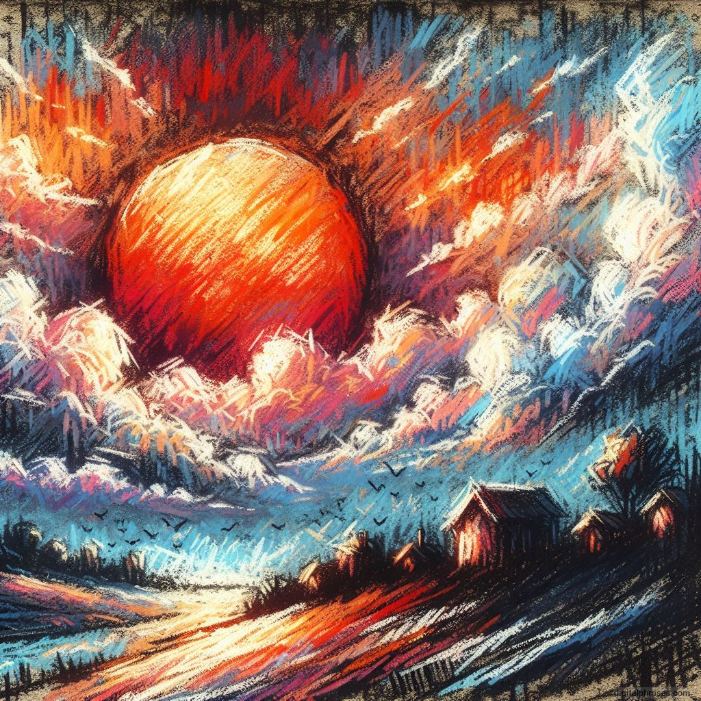 120 Sunset Drawing Ideas (Pencil Sketches, Crayon Drawings and Watercolor Paintings)