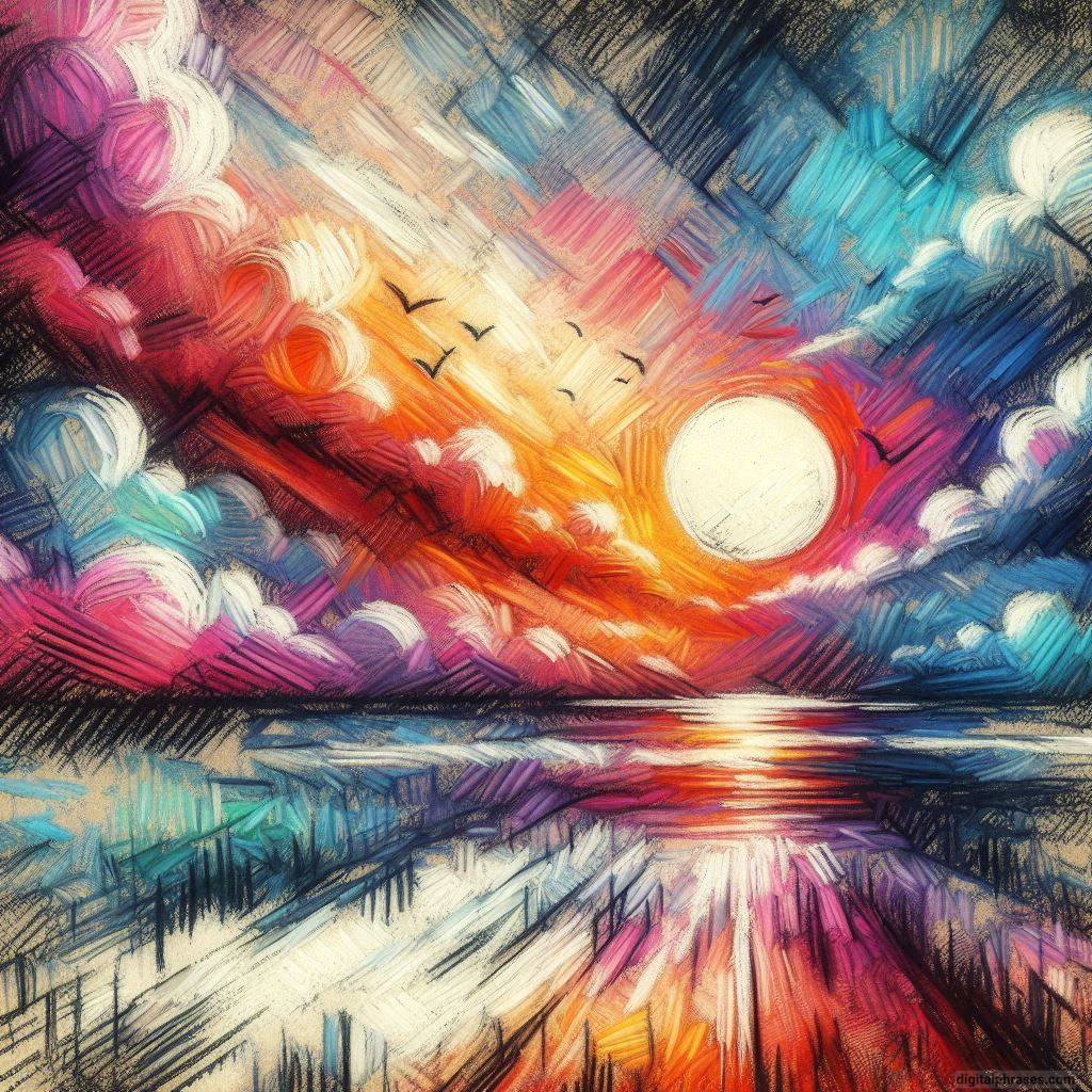 120 Sunset Drawing Ideas (Pencil Sketches, Crayon Drawings and Watercolor Paintings)