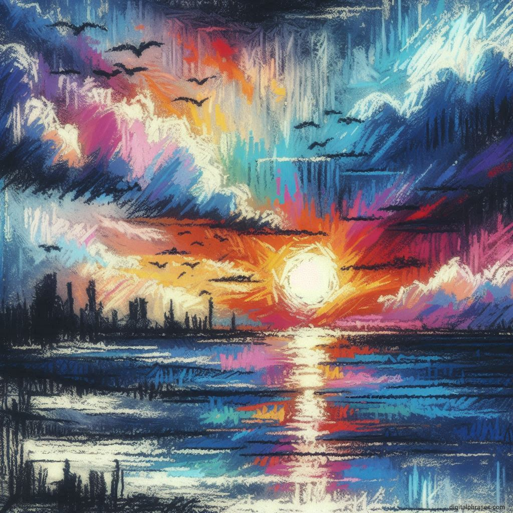 120 Sunset Drawing Ideas (Pencil Sketches, Crayon Drawings and Watercolor Paintings)