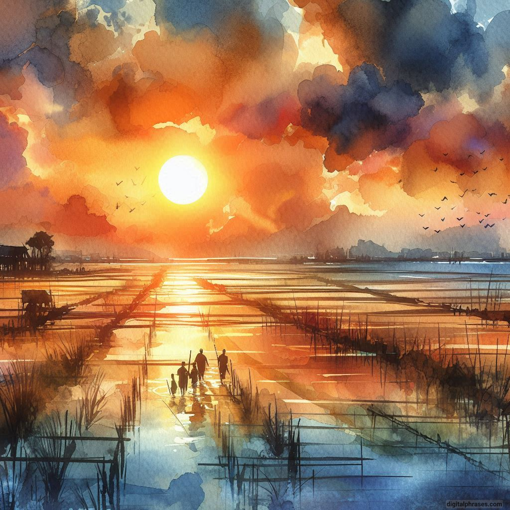 120 Sunset Drawing Ideas (Pencil Sketches, Crayon Drawings and Watercolor Paintings)