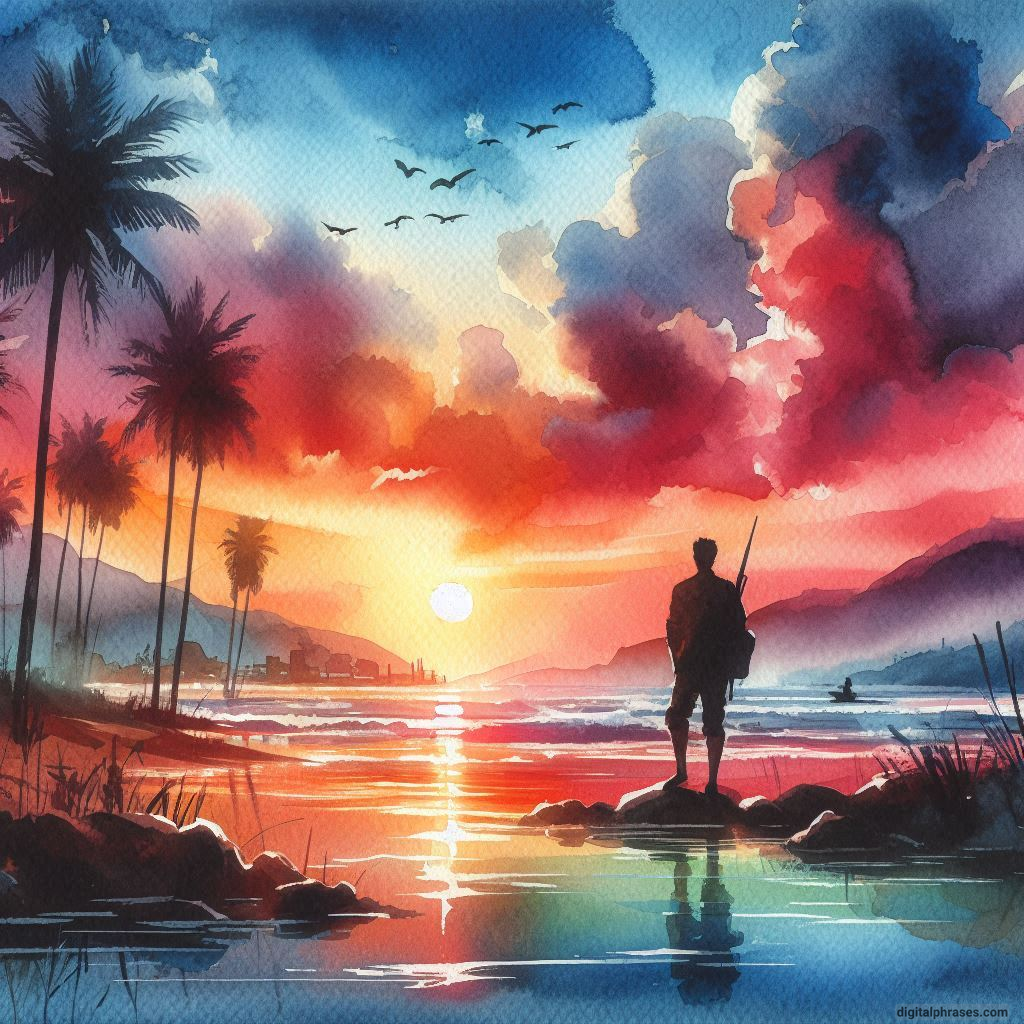 120 Sunset Drawing Ideas (Pencil Sketches, Crayon Drawings and Watercolor Paintings)