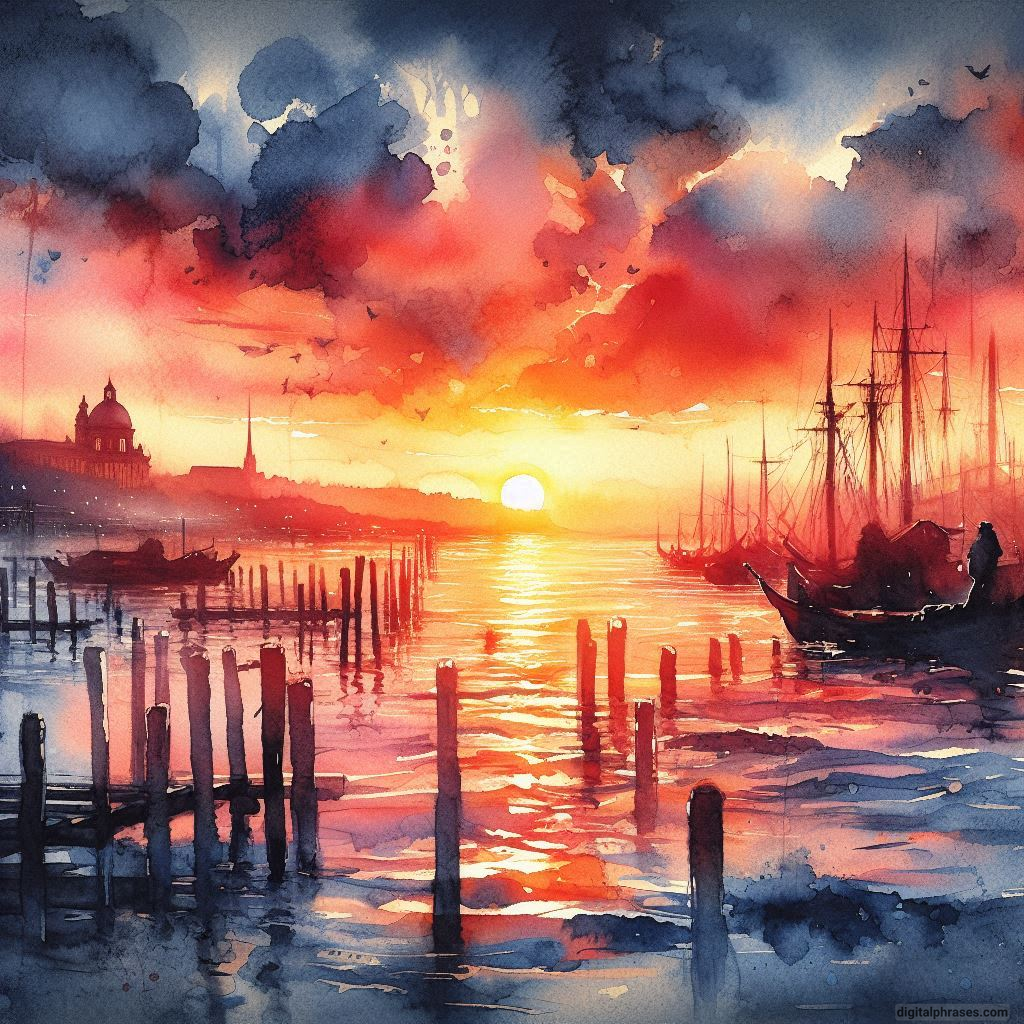 120 Sunset Drawing Ideas (Pencil Sketches, Crayon Drawings and Watercolor Paintings)