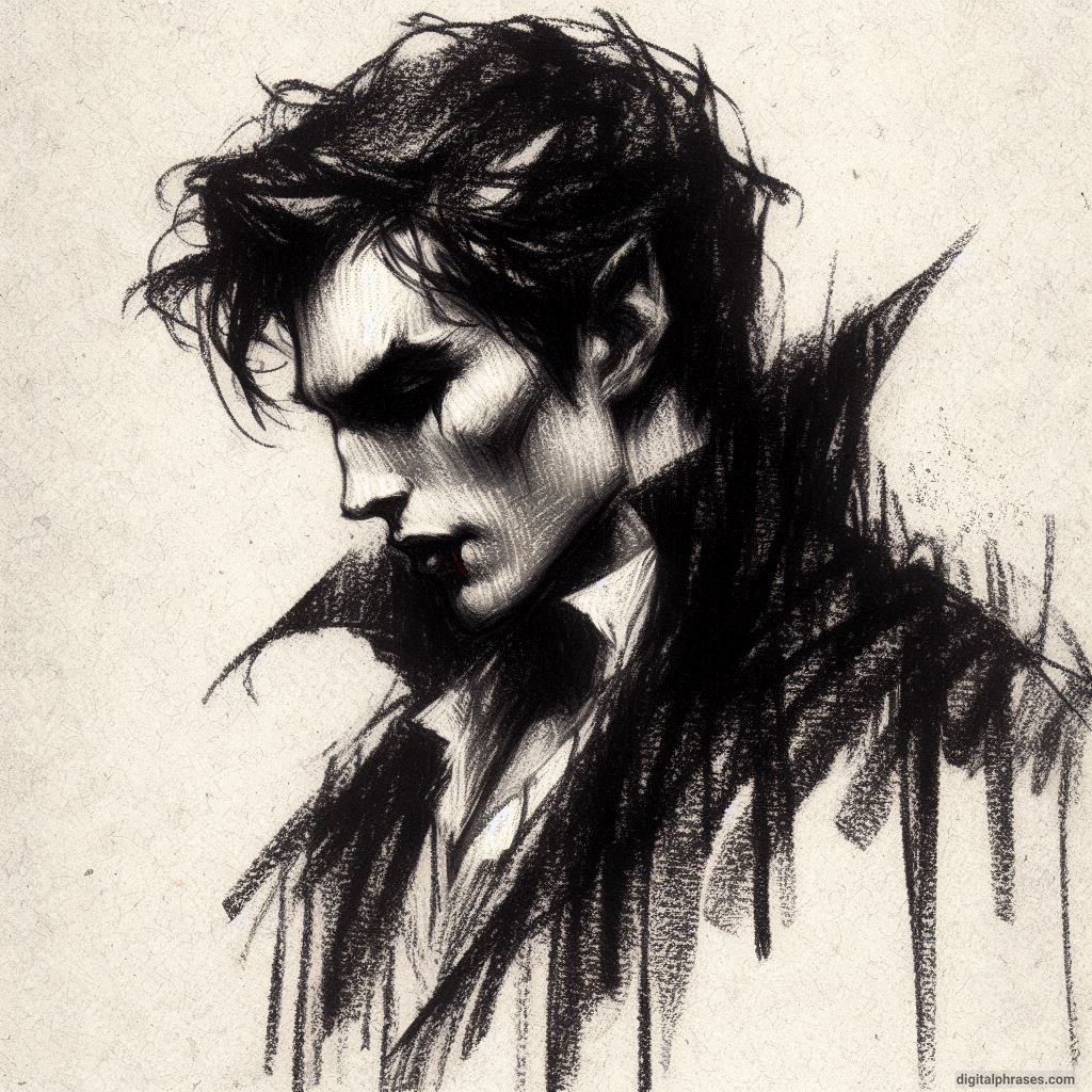 54 Male Vampire Drawing Ideas