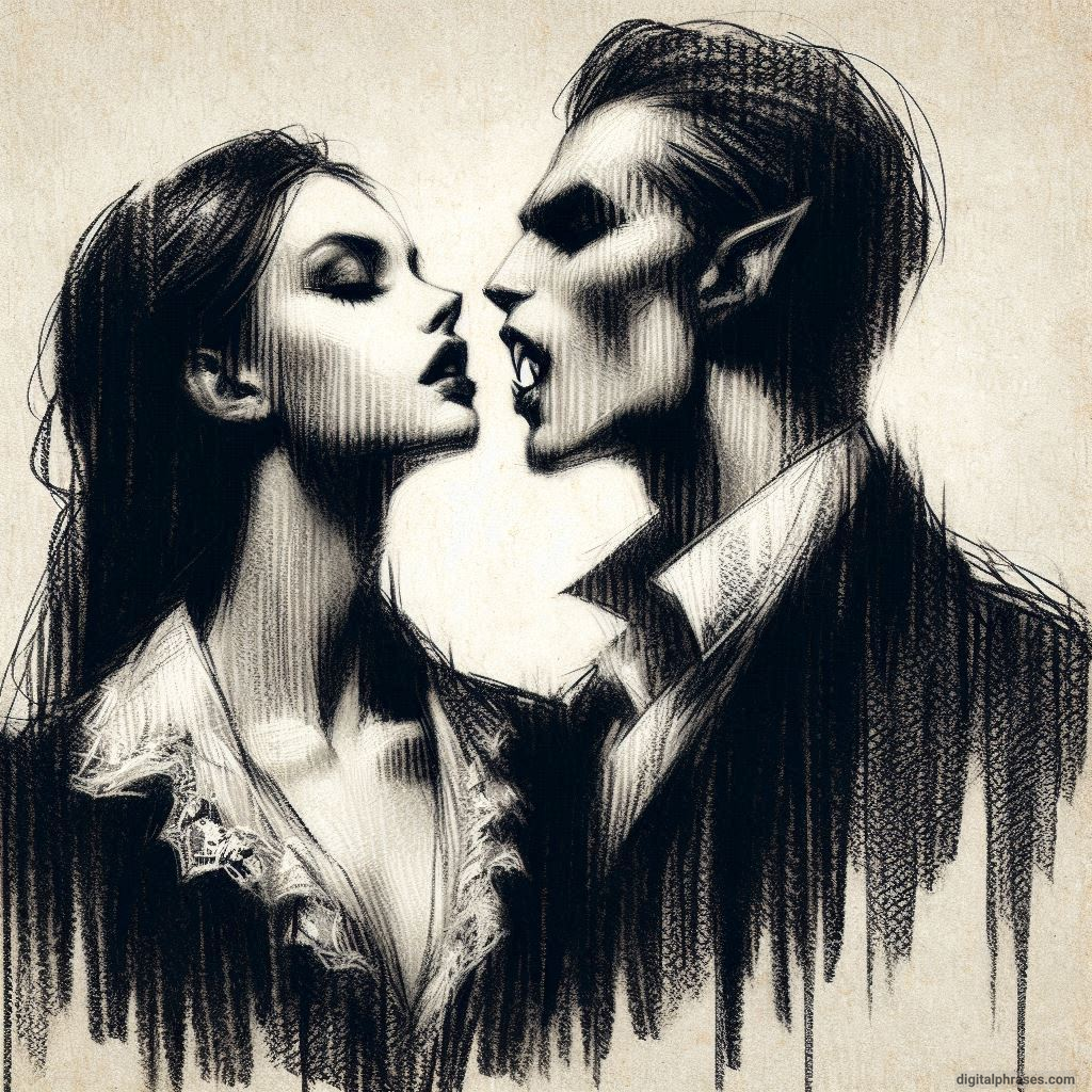 73 Vampire Couple Drawing Ideas