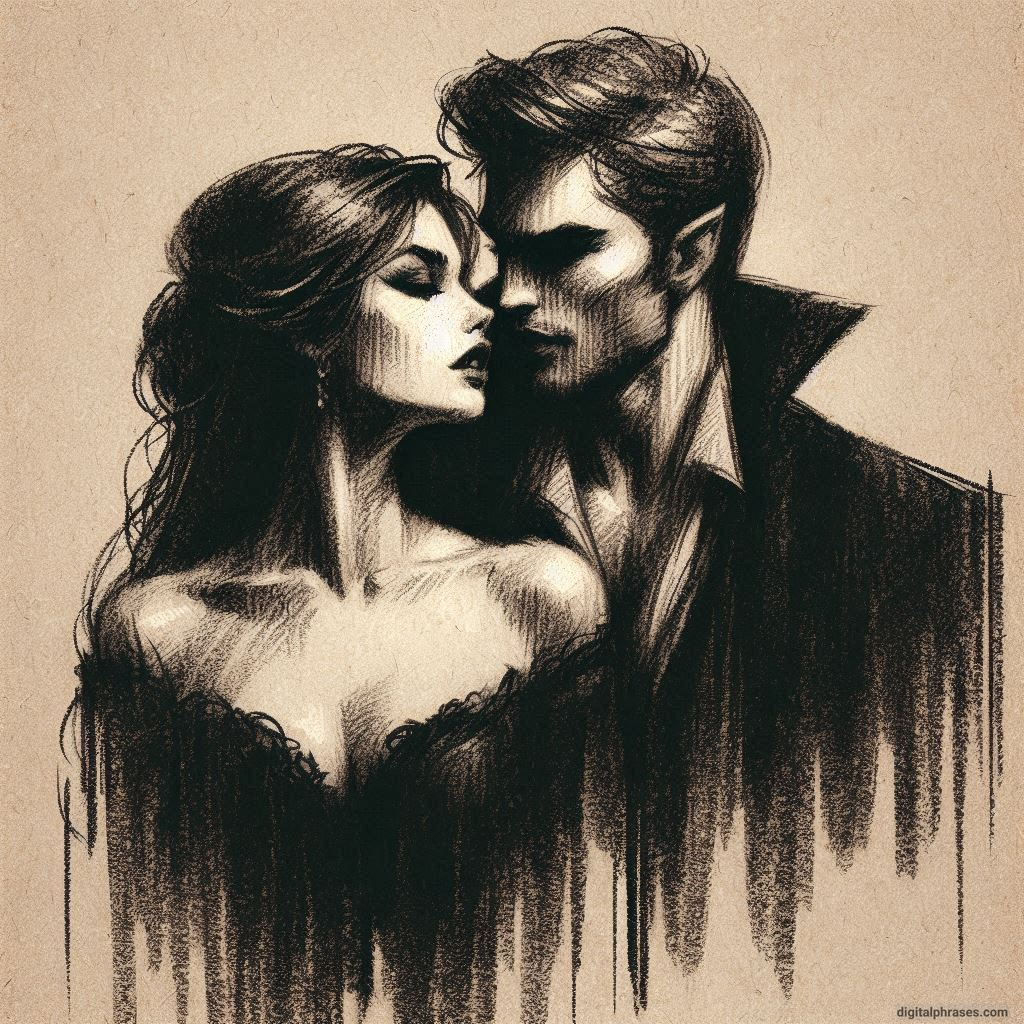 73 Vampire Couple Drawing Ideas