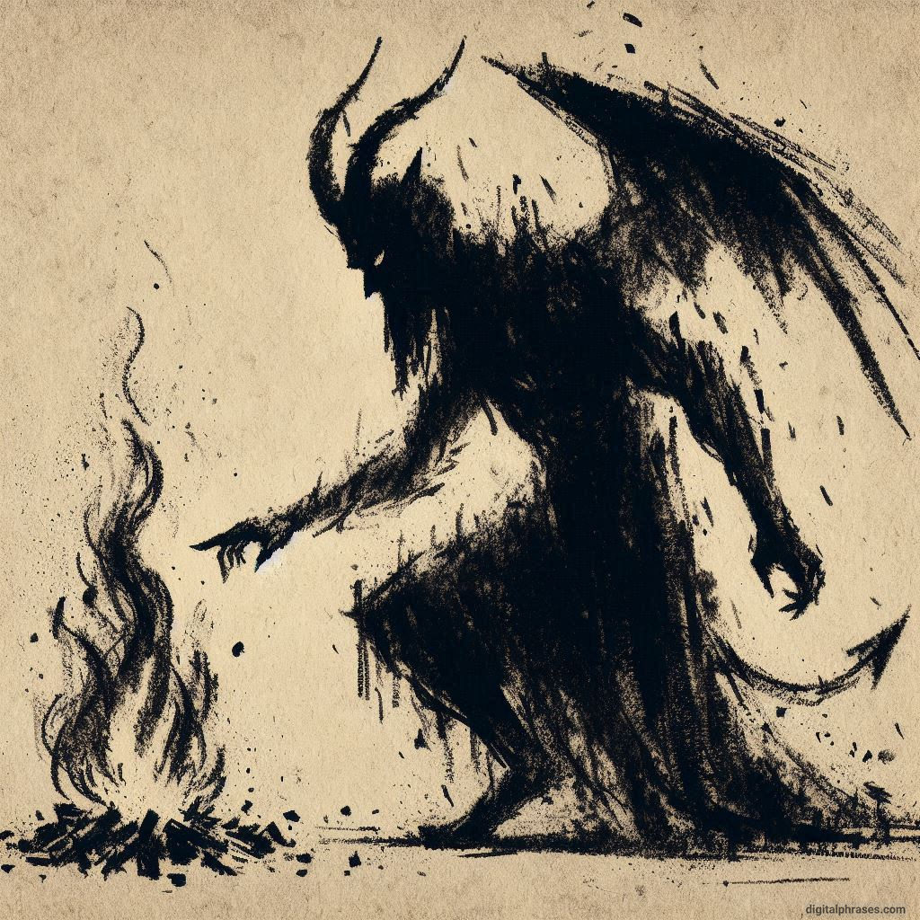 120 Demon Drawing Ideas