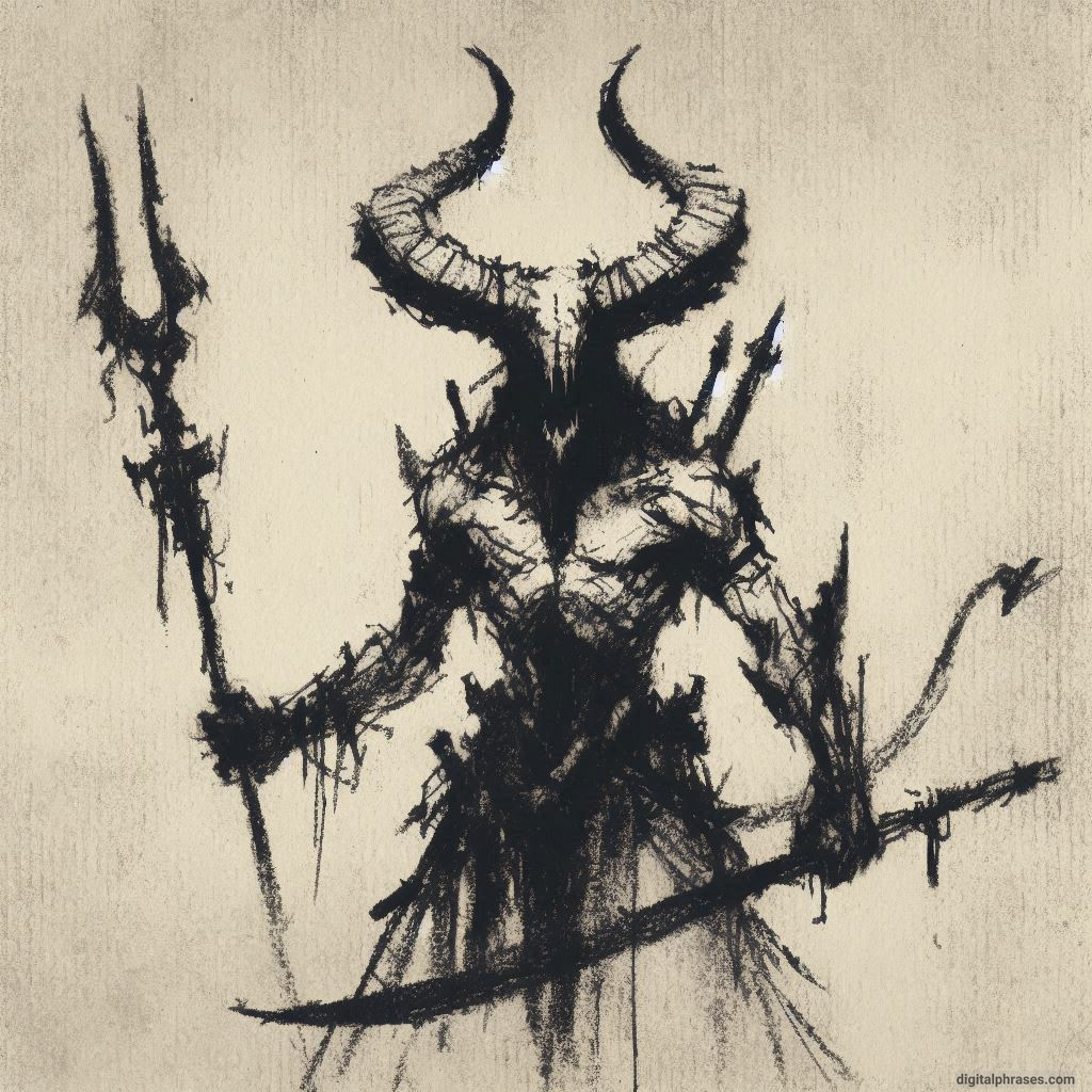 120 Demon Drawing Ideas