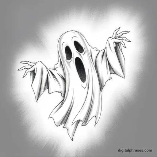 80 Drawing Ideas of Ghosts