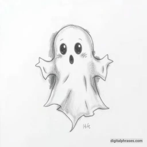 80 Drawing Ideas of Ghosts