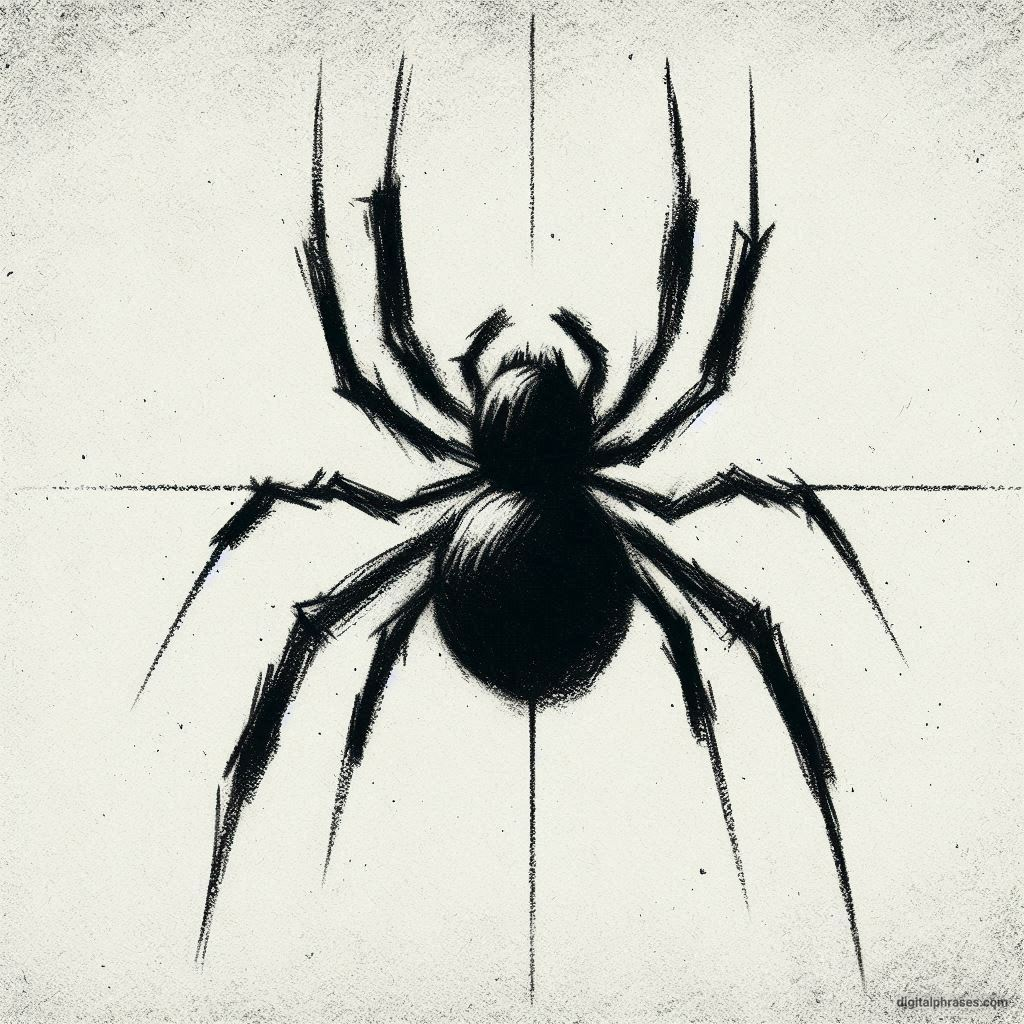 60 Spider Drawing Ideas