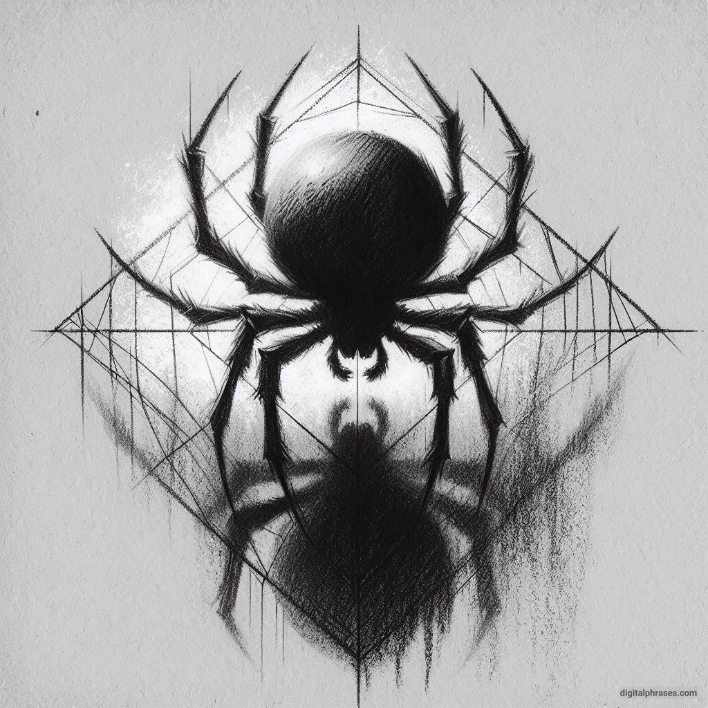 60 Spider Drawing Ideas