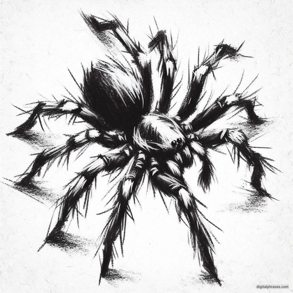 60 Spider Drawing Ideas