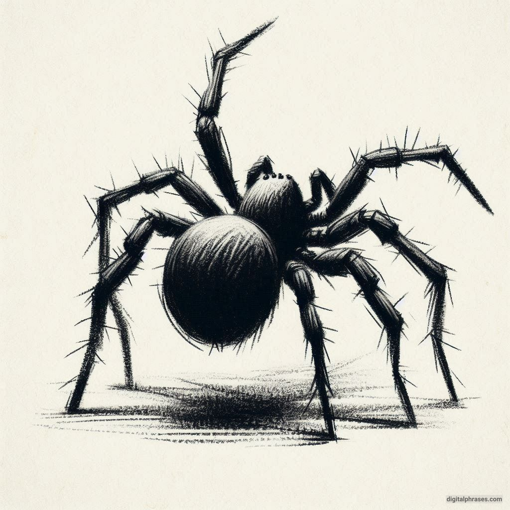 60 Spider Drawing Ideas